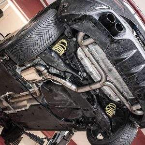 76mm Duplex-Anlage mit Klappensteuerung Seat Leon KL Cupra Frontantrieb