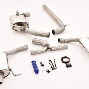 76mm Duplex-Anlage mit Klappensteuerung Skoda Octavia 5E