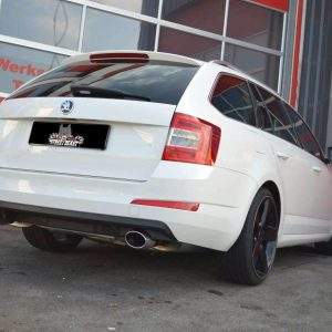 76mm Duplex-Anlage mit Klappensteuerung Skoda Octavia 5E