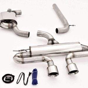 76mm Duplex-Anlage mit Klappensteuerung VW Golf V GTI + Edition 30