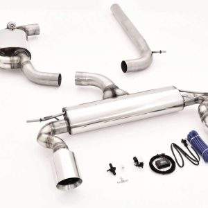 76mm Duplex-Anlage mit Klappensteuerung VW Scirocco III