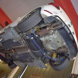 70mm Single-Anlage mit Klappensteuerung VW Polo 6R WRC