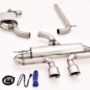 76mm Duplex-Anlage mit Klappensteuerung VW Golf VI GTI + Edition 35