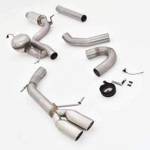 76mm Single-Anlage mit Soundgenerator VW Golf VII Variant