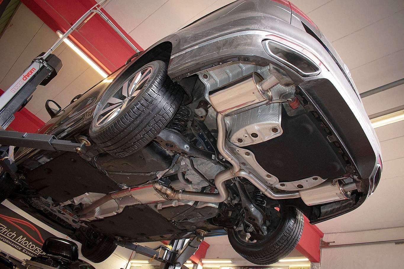 76mm Duplex-Anlage mit Klappensteuerung VW Passat 3C B8 Limousine und Variant 4motion – Bild 2