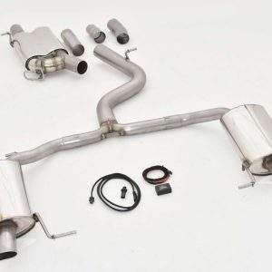 76mm Duplex-Anlage mit Klappensteuerung VW Arteon 3H 4motion