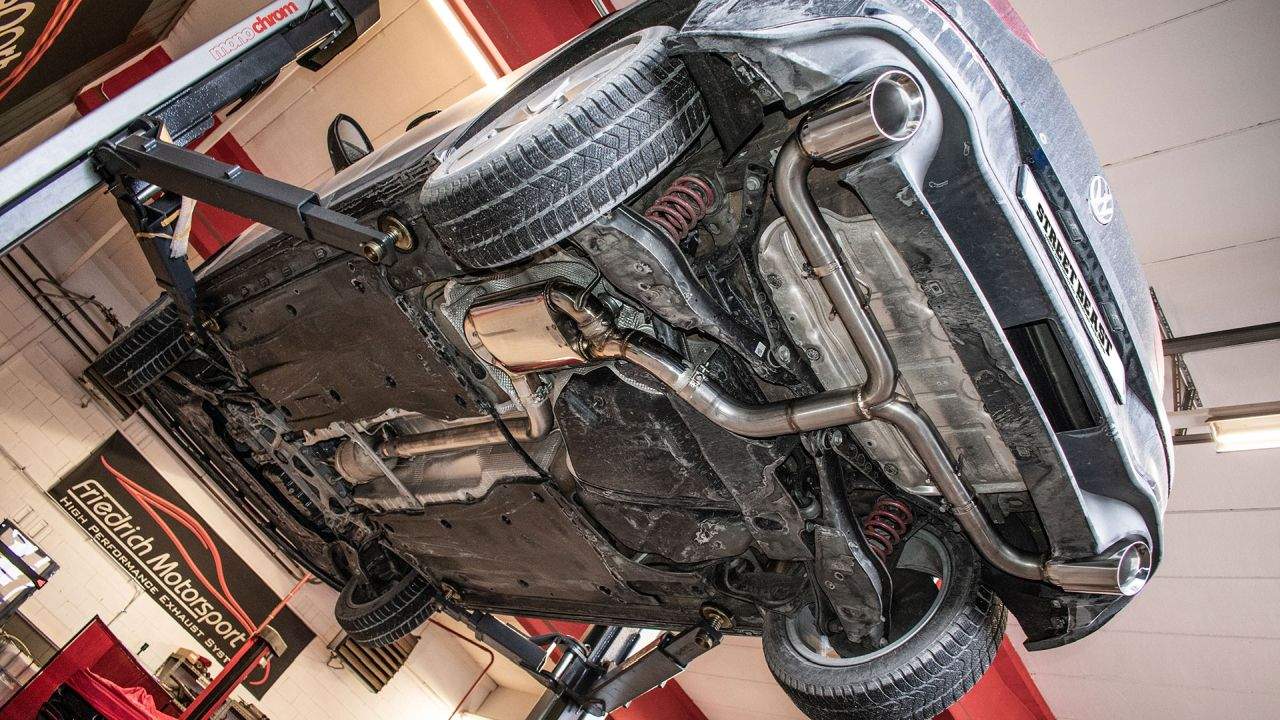 76mm Duplex-Anlage mit Klappensteuerung VW Golf VIII GTI – Bild 3