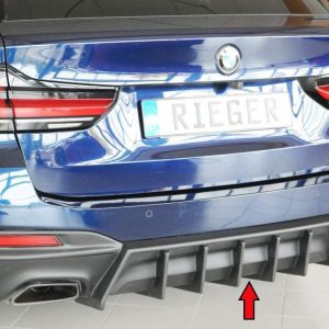 Rieger Heckeinsatz (für Fzg. ohne AHK) für M-Sport-Paket-Heckschürze     i. Vorber.