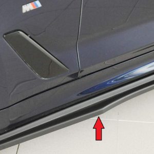 Rieger Seitenschwelleransatz für orig. M-Sport-Paket-Seitenschweller  i.Vorber.