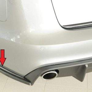 Rieger Heckschürzenansatz seitlich links für orig. S-Line Heckschürze