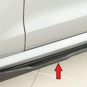 Rieger Seitenschwelleransatz für orig. S-Line Seitenschweller