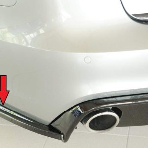 Rieger Heckschürzenansatz seitlich links für orig. S-Line Heckschürze