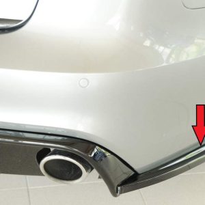 Rieger Heckschürzenansatz seitlich rechts für orig. S-Line Heckschürze