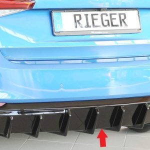 Rieger Heckeinsatz für orig. ESD ohne Endrohraussparung         in Vorbereitung !