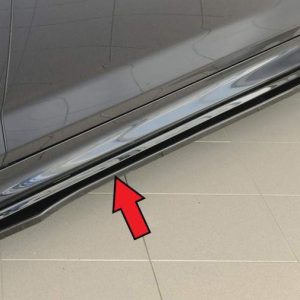 Rieger Seitenschwelleransatz für orig. M-Sport-Paket-Seitenschweller  i.Vorber.