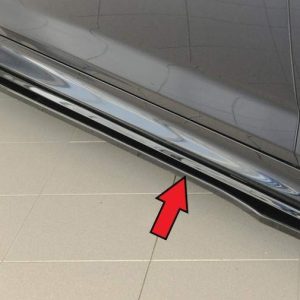 Rieger Seitenschwelleransatz für orig. M-Sport-Paket-Seitenschweller  i.Vorber.