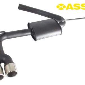 ASSO Sportauspuff 2x76mm für Audi A3 8V 1.2TFSI/1.6TDI