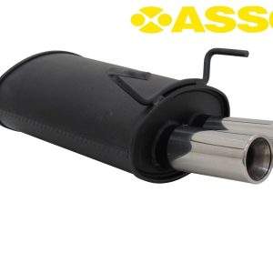 ASSO Sportauspuff für Opel Vectra C 2x76mm