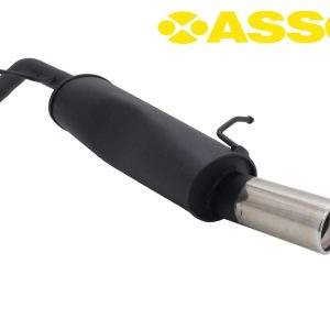 ASSO Sportauspuff für Peugeot 207 1x90mm