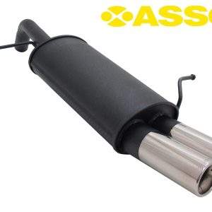 Novus Sportauspuff für Ford Fiesta MK7 JA8 2x76mm