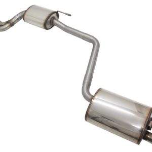 Novus Edelstahl Auspuffanlage für Mercedes 190E W201 2.5 16V / 2.6 - original Look