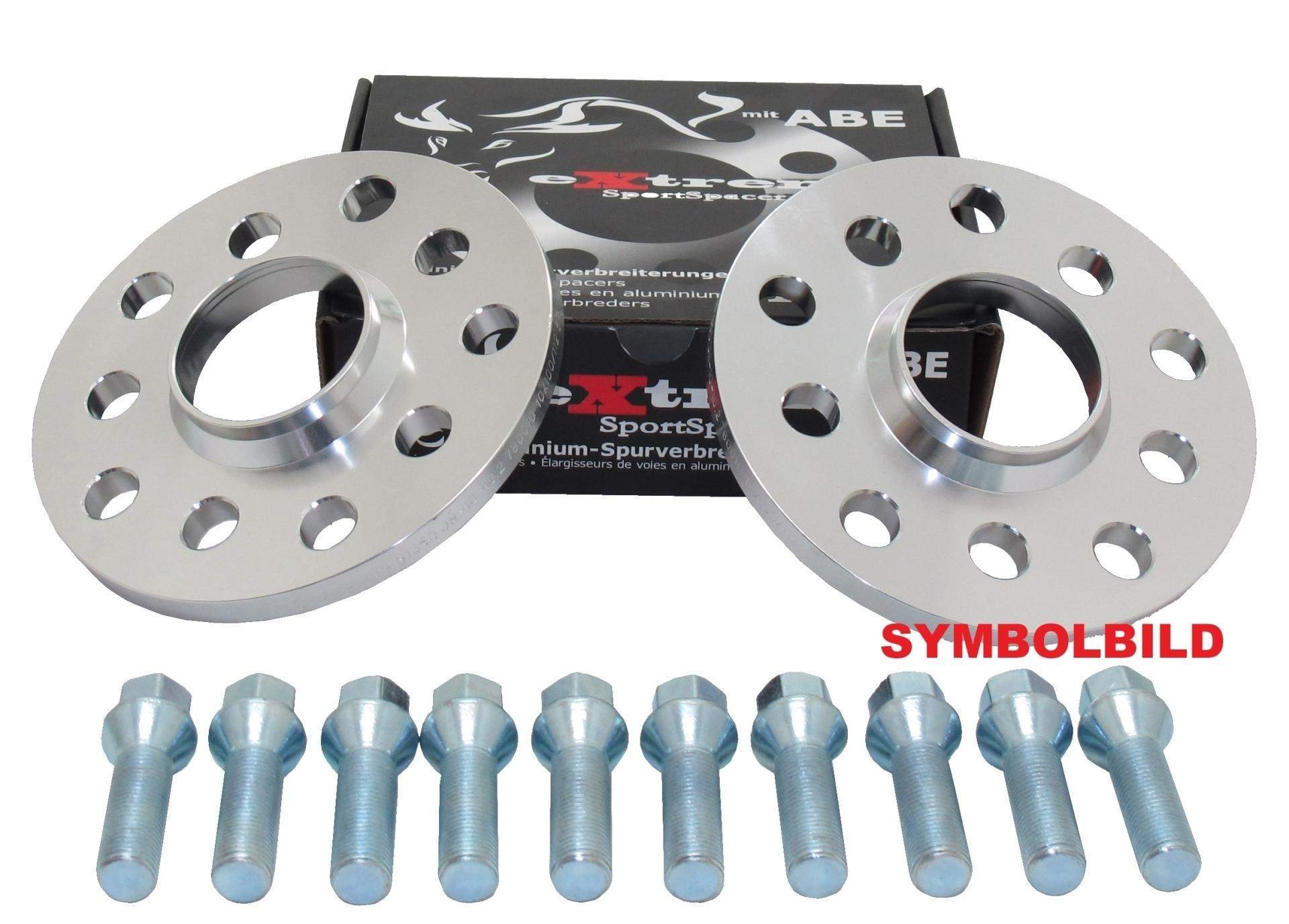 Spurverbreiterung Set 40mm inkl. Radschrauben für Seat Toledo (NH)