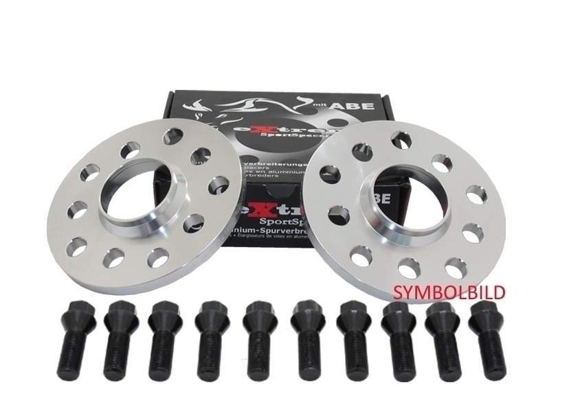 Spurverbreiterung Set 30mm inkl. Radschrauben für BMW X4 (F26)