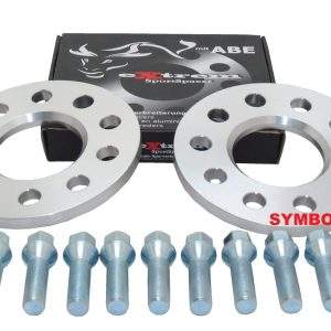 Spurverbreiterung Set 10mm inkl. Radschrauben für Audi A3 8V